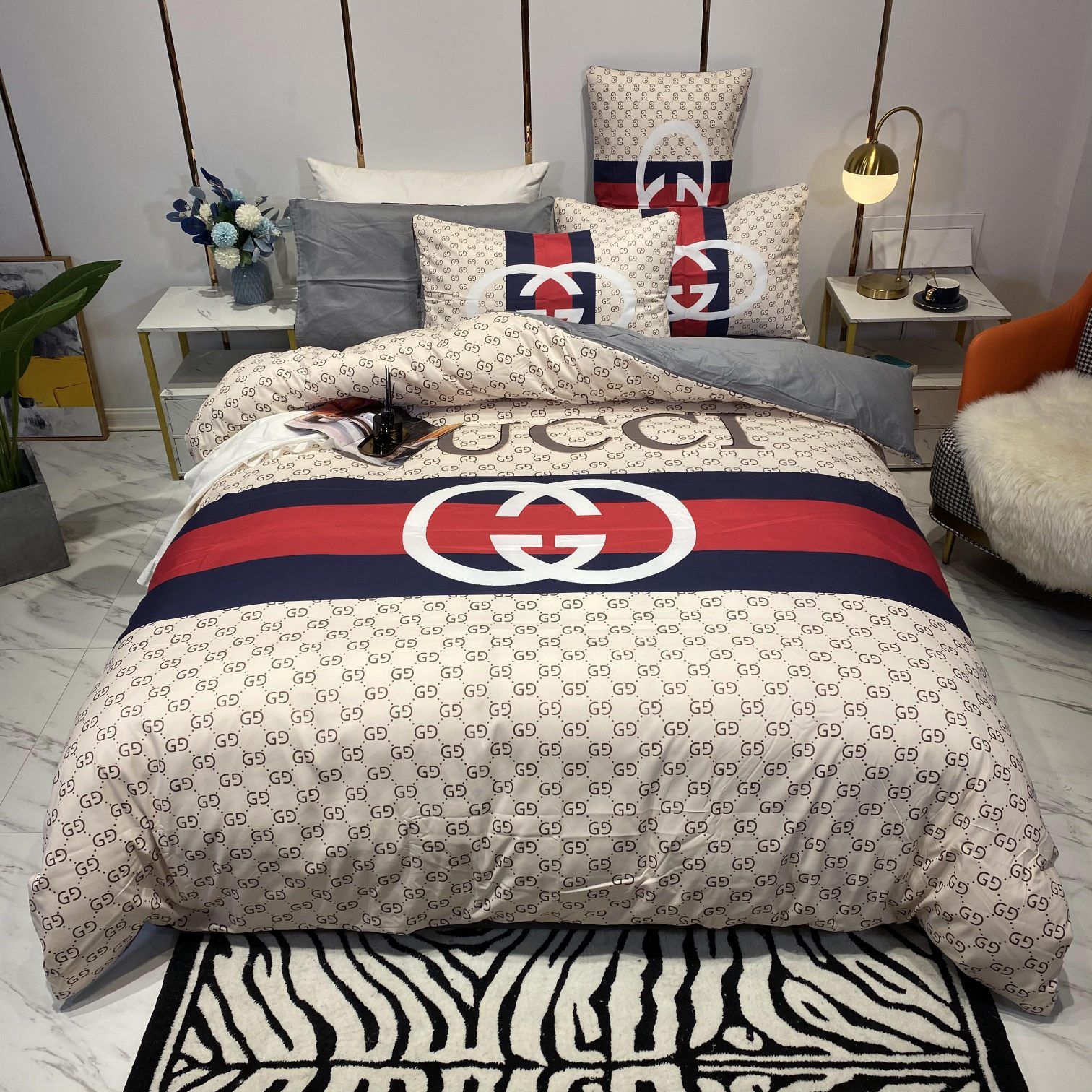 Gc Gucci Luxury Brand Type 154 Bedding Sets Quilt Sets