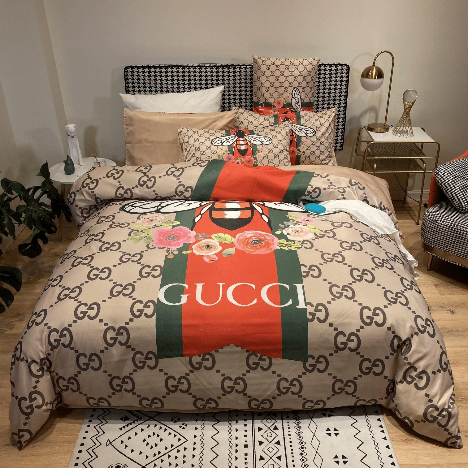 Gc Gucci Luxury Brand Type 102 Bedding Sets Quilt Sets