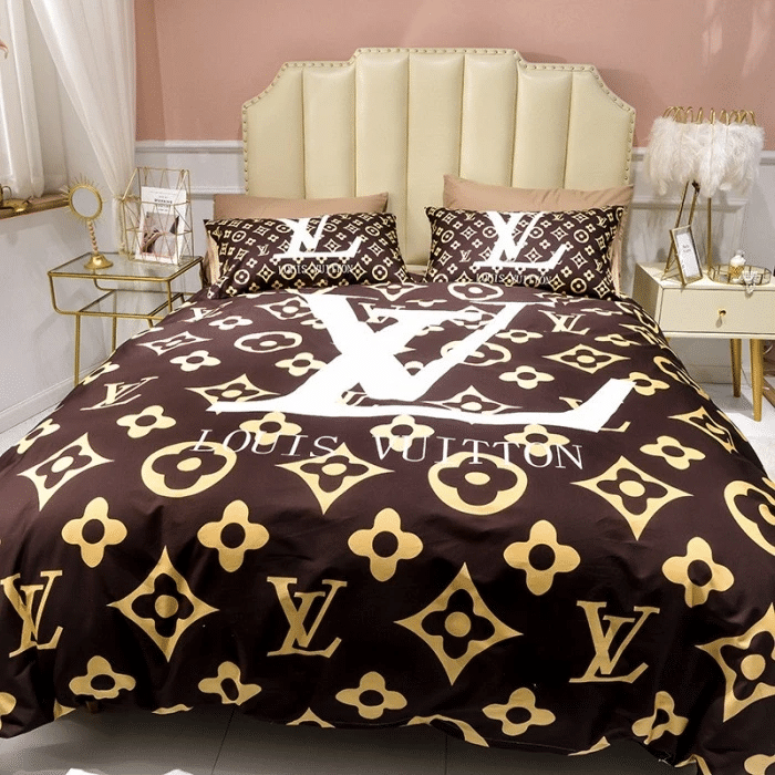 Lv Luxury Brand Lv Type 05 Bedding Sets Quilt Sets