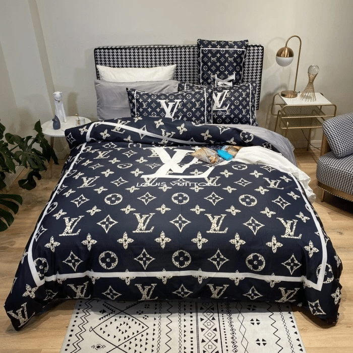 Lv Luxury Brand Lv Type 26 Bedding Sets Quilt Sets