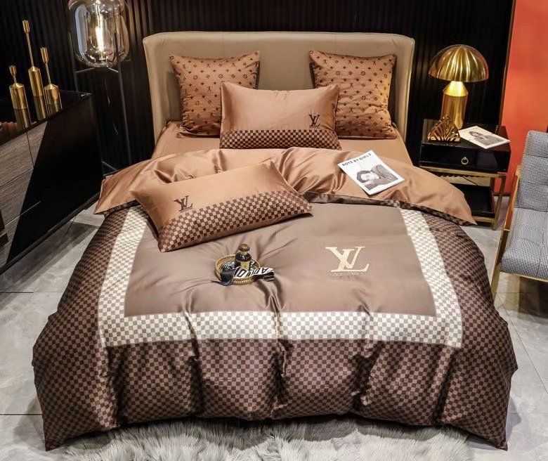 Lv Luxury Brand Lv Type 65 Bedding Sets Quilt Sets