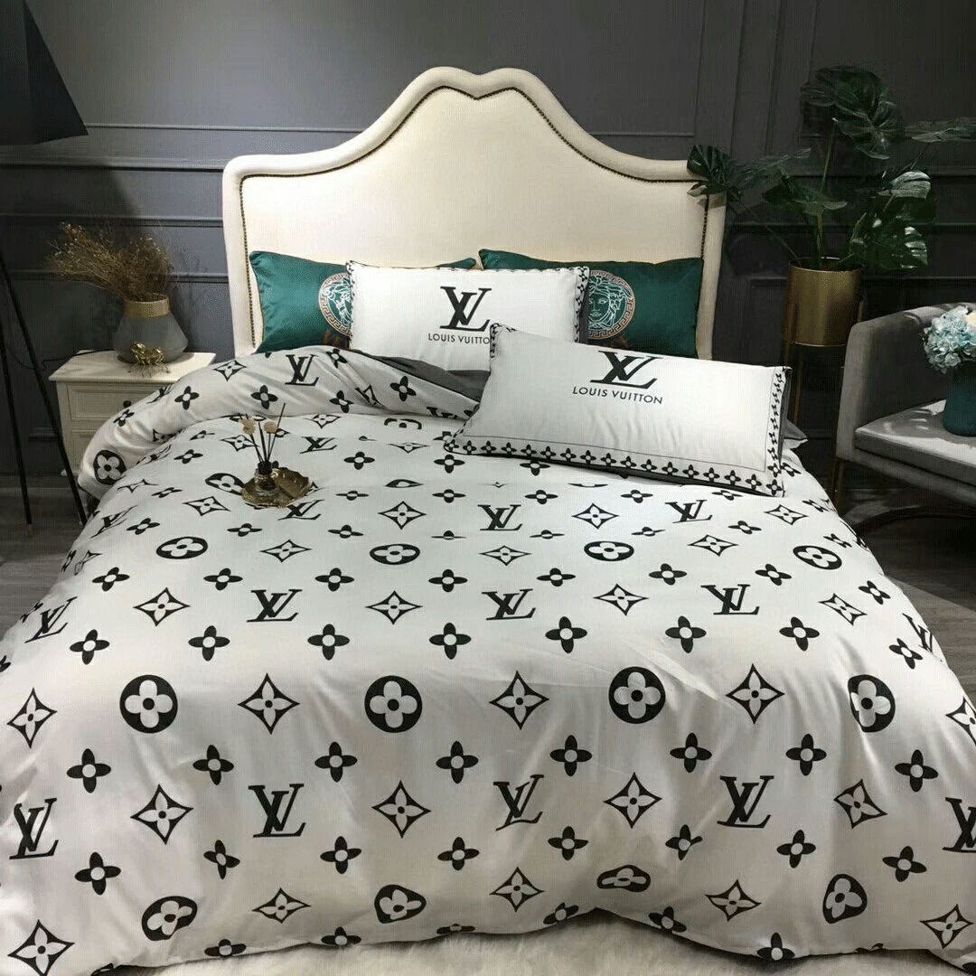 Lv Luxury Brand Lv Type 161 Bedding Sets Quilt Sets