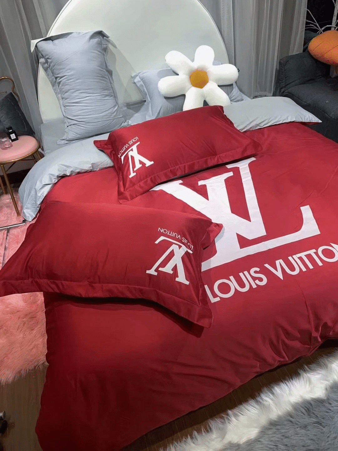 Lv Luxury Brand Lv Type 146 Bedding Sets Quilt Sets