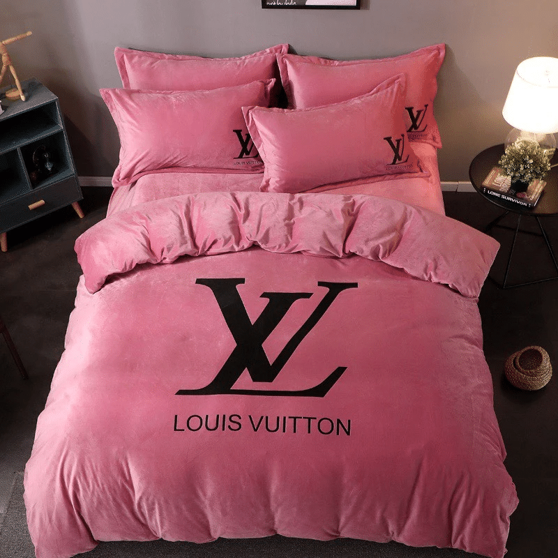 Lv Luxury Brand Lv Type 129 Bedding Sets Quilt Sets