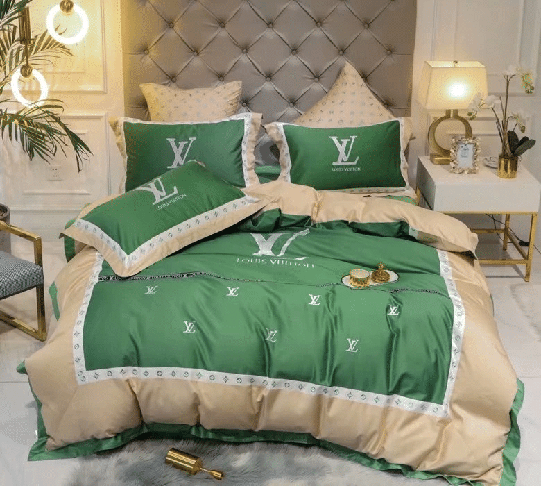 Lv Luxury Brand Lv Type 54 Bedding Sets Quilt Sets