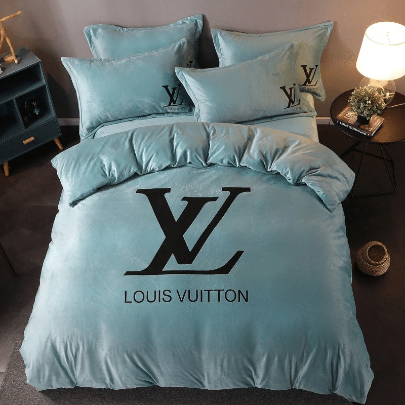 Lv Luxury Brand Lv Type 126 Bedding Sets Quilt Sets