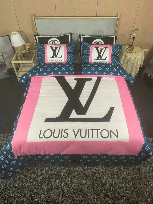 Lv Luxury Brand Lv Type 39 Bedding Sets Quilt Sets