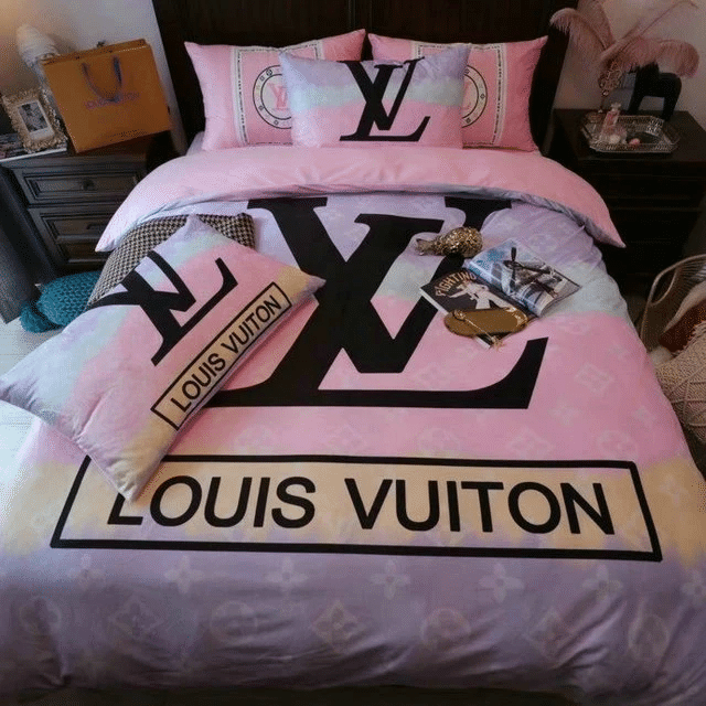 Lv Luxury Brand Lv Type 74 Bedding Sets Quilt Sets