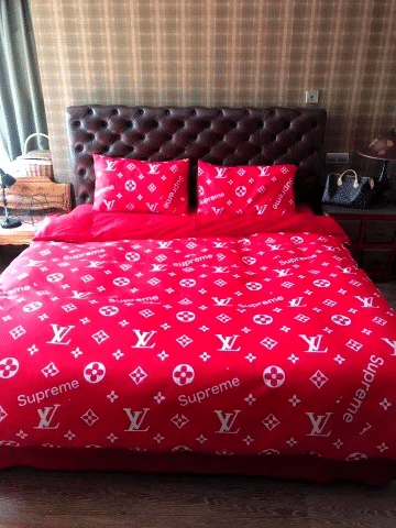 Lv Luxury Brand Lv Type 141 Bedding Sets Quilt Sets