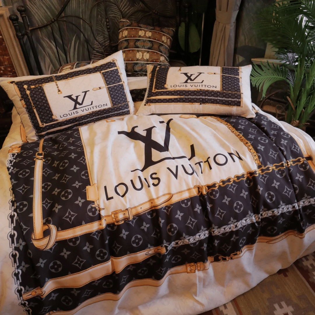 Lv Luxury Brand Lv Type 134 Bedding Sets Quilt Sets