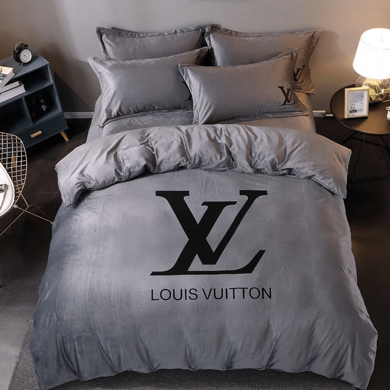 Lv Luxury Brand Lv Type 128 Bedding Sets Quilt Sets