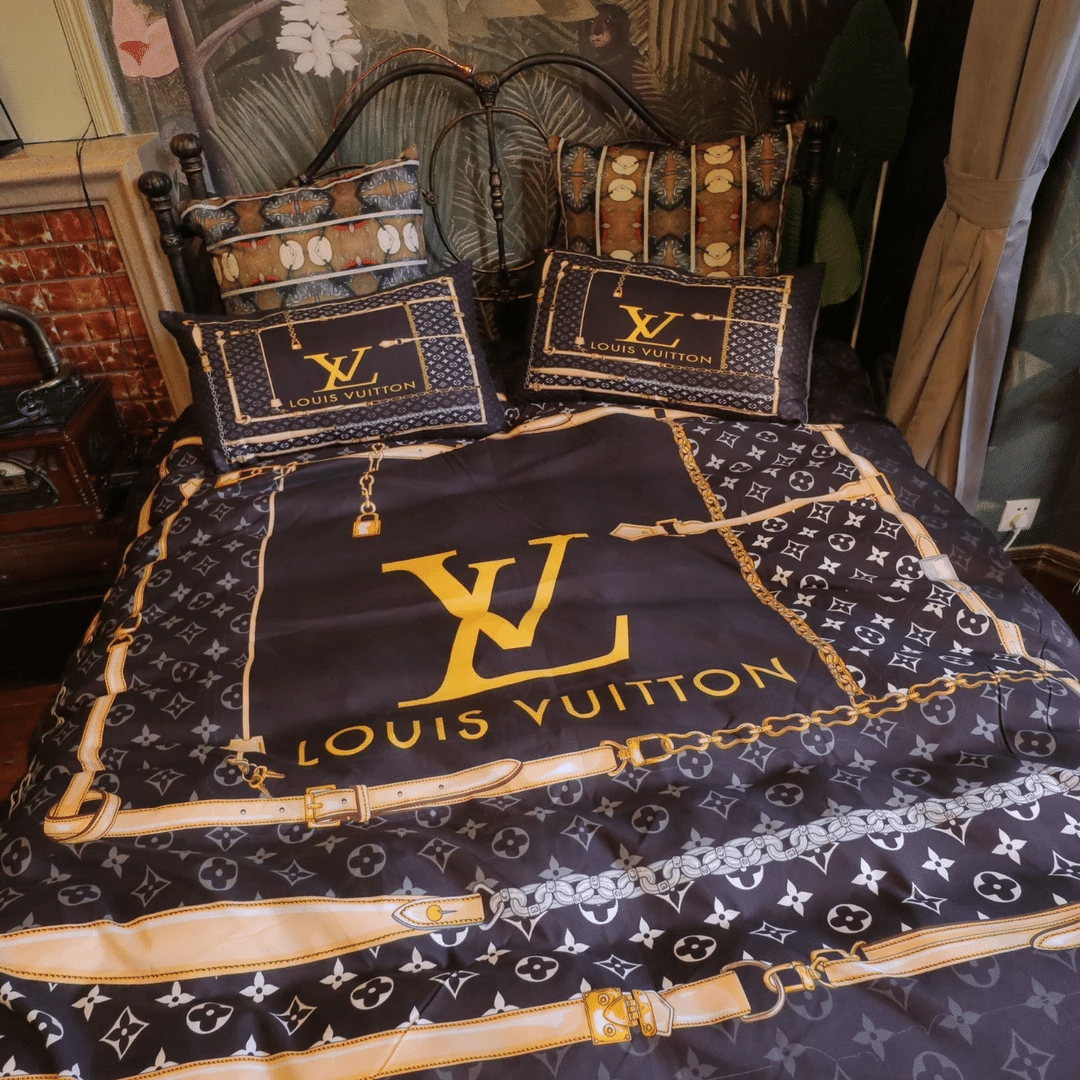 Lv Luxury Brand Lv Type 135 Bedding Sets Quilt Sets