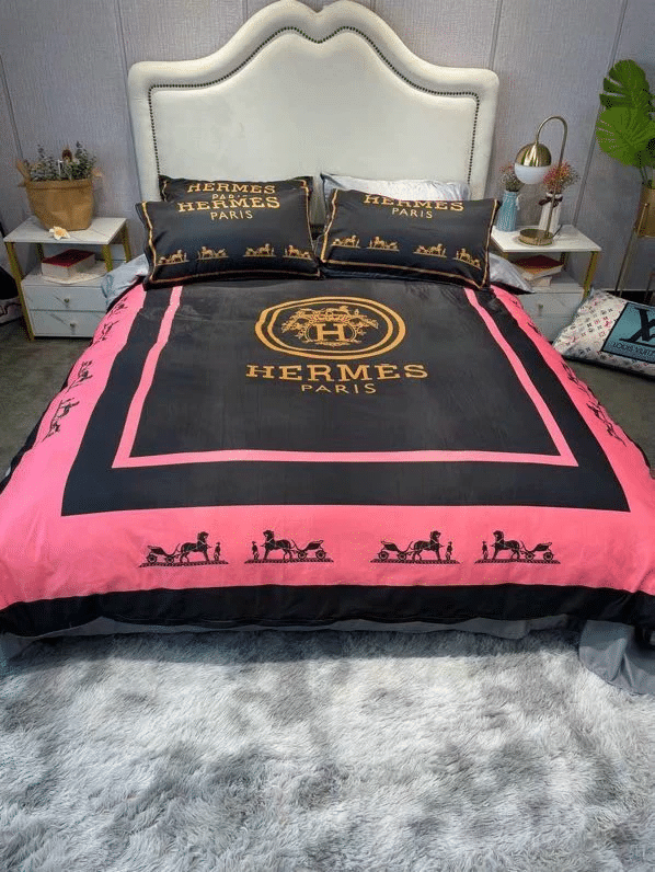 Hermes Paris Luxury Brand Type 17 Hermes Bedding Sets Quilt