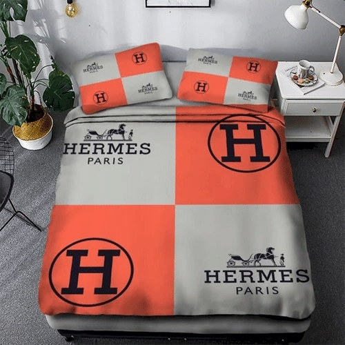 Hermes 20 Bedding Sets Duvet Cover Bedroom Quilt Bed Sets