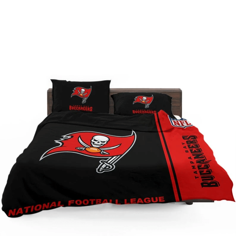 Tampa Bay Buccaneers Nfl Custom Bedding Sets Rugby Team Cover