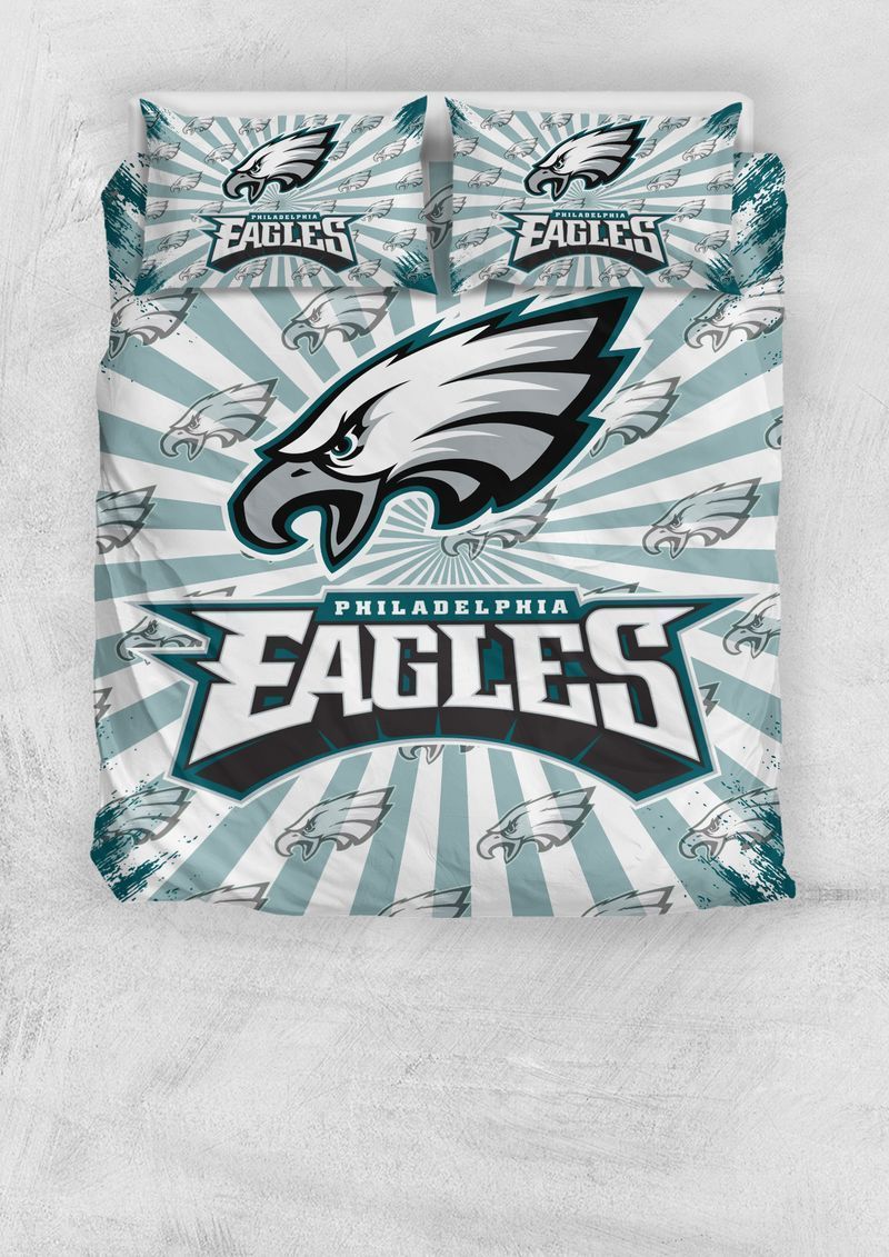 Nfl Philadelphia Eagles Bedding Set Duvet Cover Set Bedroom Set