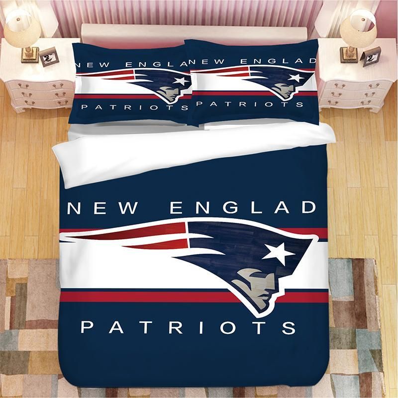 New England Patriots Nfl 22 Duvet Cover Pillowcase Bedding Sets