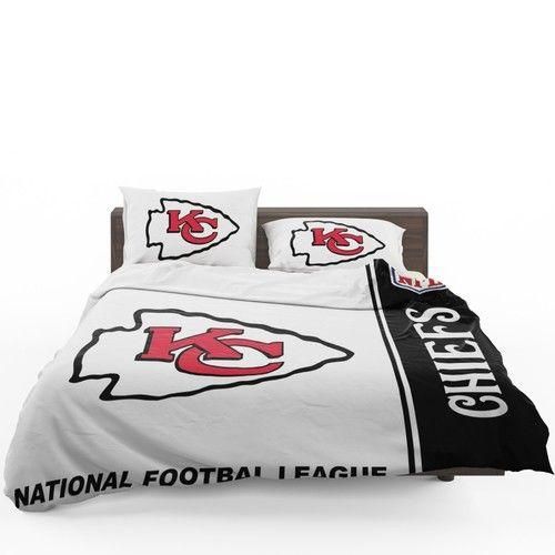 Nfl Kansas City Chiefs 3d Duvet Cover Bedding Set Quilt