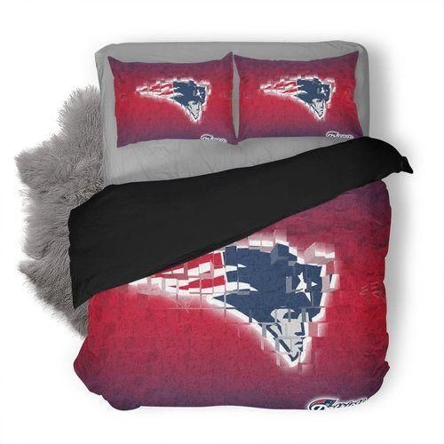 Nfl New England Patriots 4 3d Duvet Cover Bedding Sets