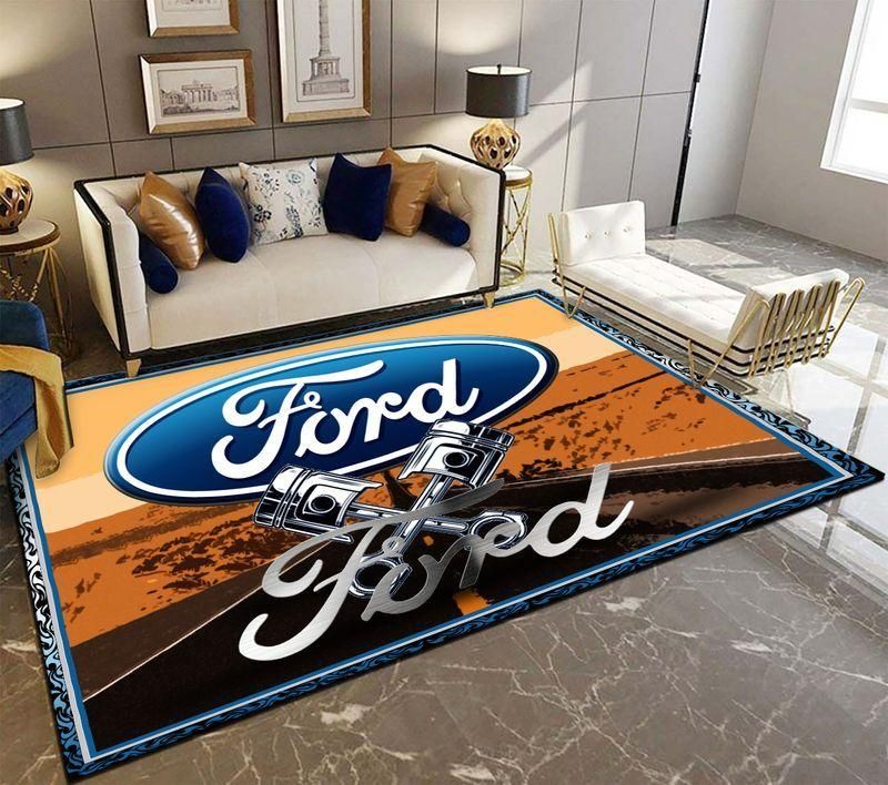 Ford Area Rug Home Decor Floor Decor - Indoor Outdoor Rugs