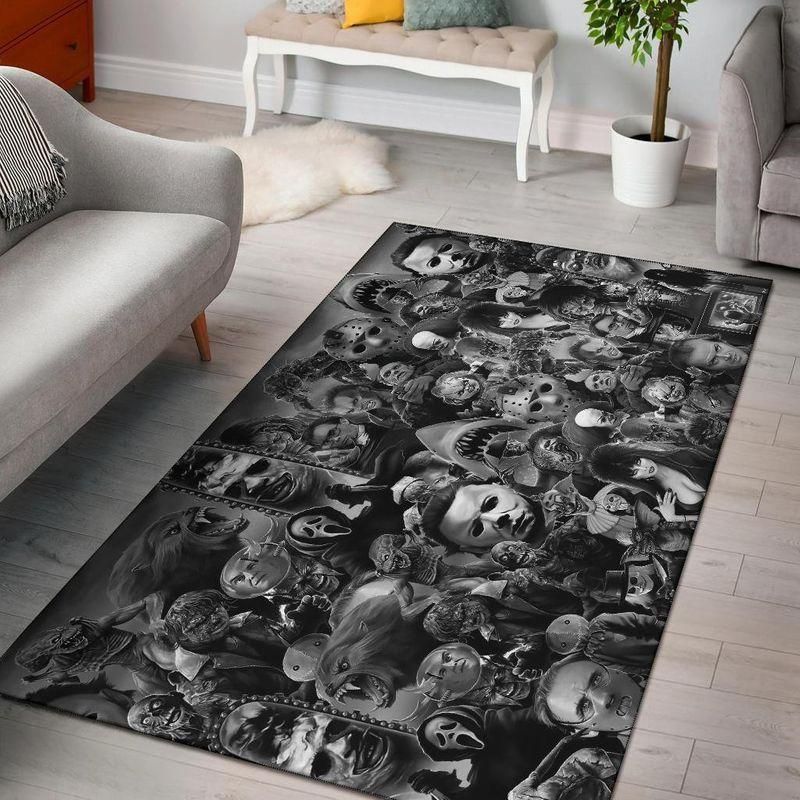 Horror Movie God's Area Rug - Bedroom Living Room Decor Home Decor - Indoor Outdoor Rugs