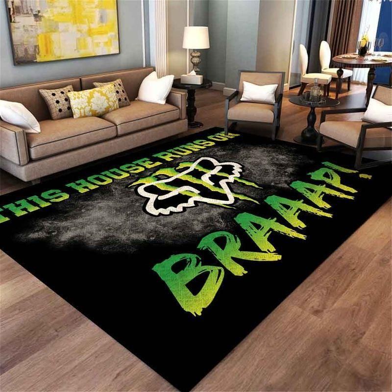 Motocross Monster Area Rug Bedroom Rug Home Decor Rectangle Rug - Indoor Outdoor Rugs