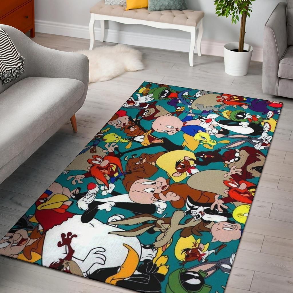 Baby Looney Tunes Bugs Bunny Area Rug Bedroom Rug Home Decor - Indoor Outdoor Rugs