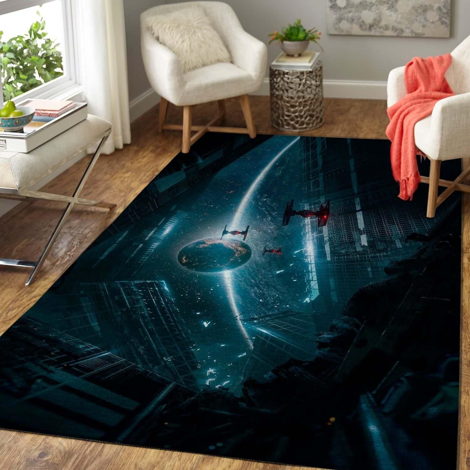 Star Wars Fans Area Rug Movie Rug For Bedroom Floor Decor - Indoor Outdoor Rugs