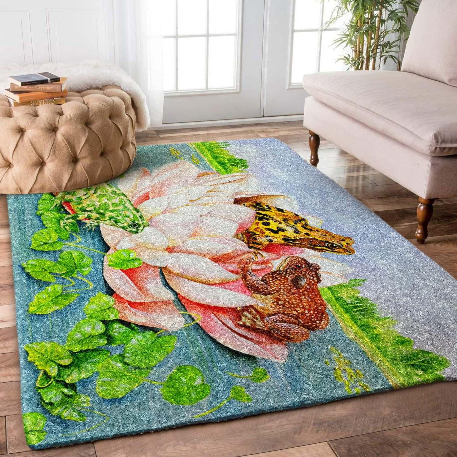 Frog Rug - Indoor Outdoor Rugs