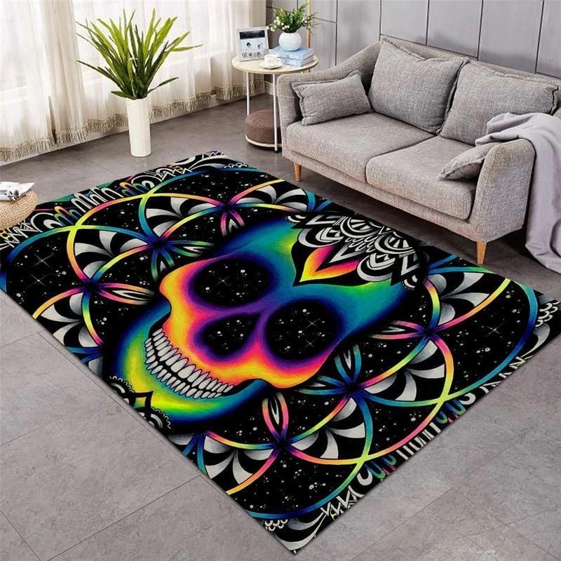 Skull Rug - Indoor Outdoor Rugs