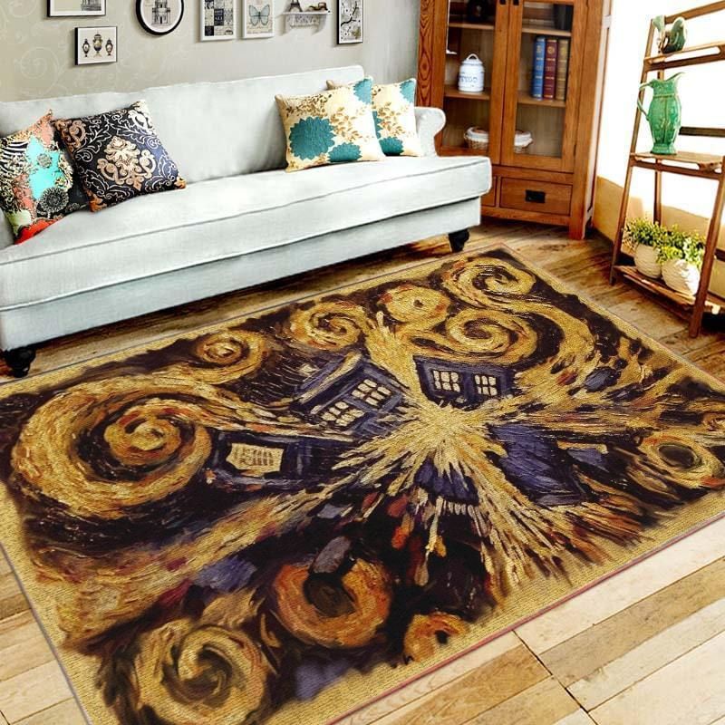 Doctor Who Area Rug - Indoor Outdoor Rugs