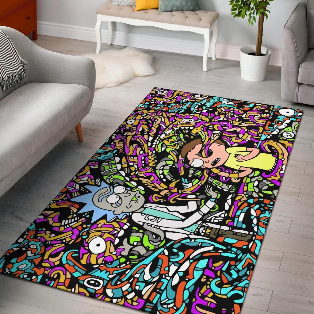 Trust Me Morty Area Rug - Indoor Outdoor Rugs