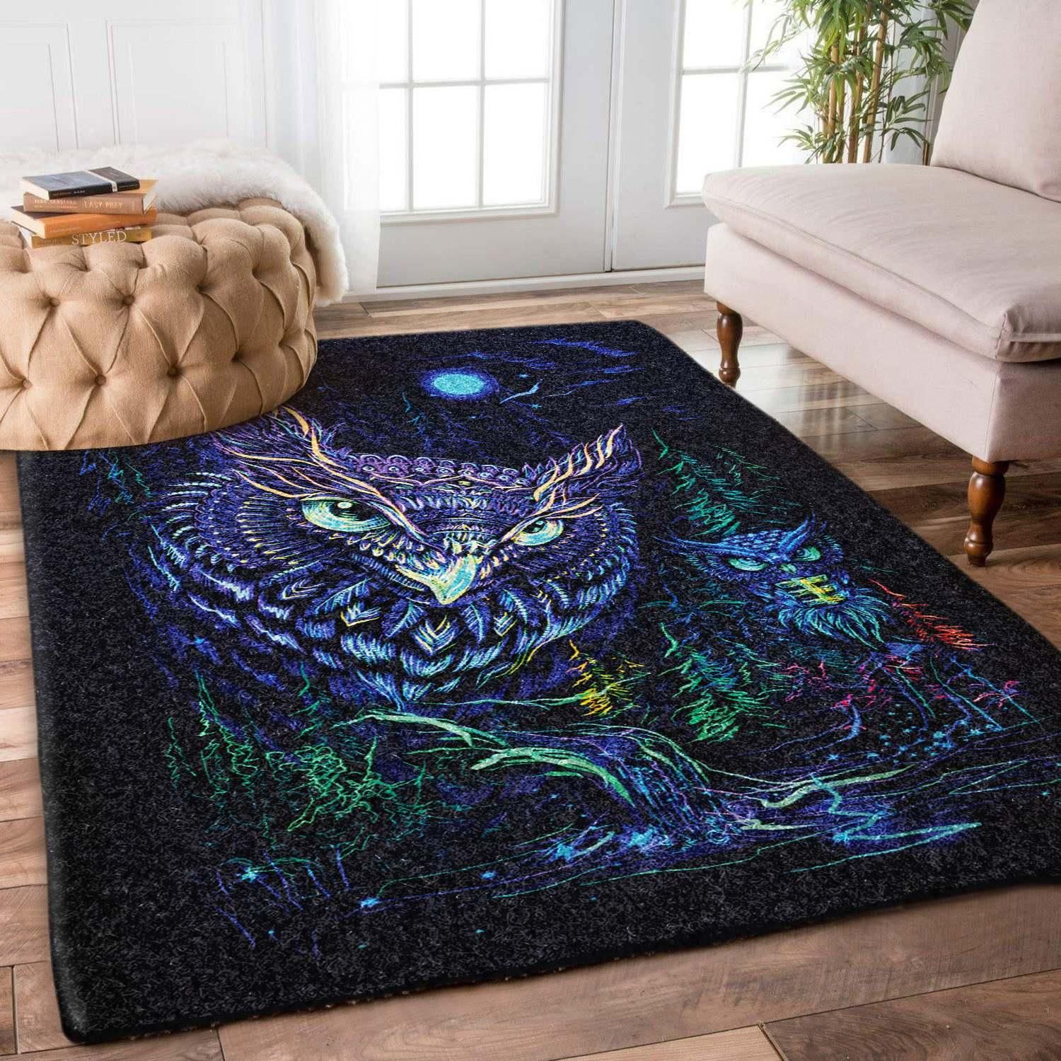 Owl Rug - Indoor Outdoor Rugs