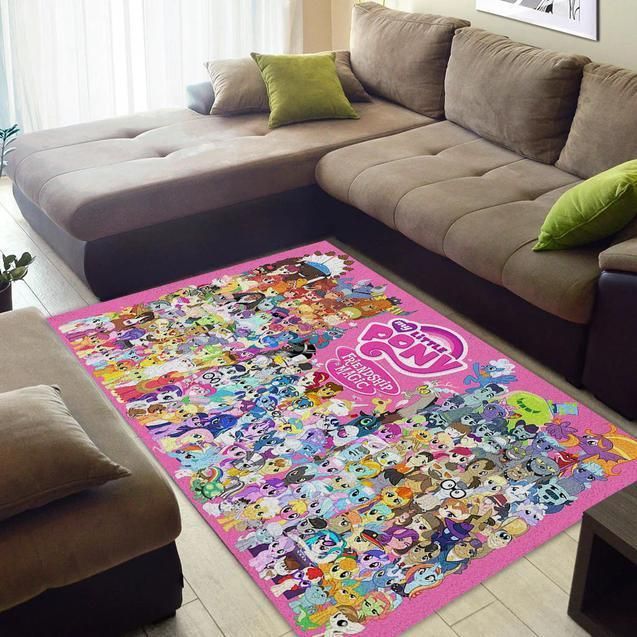 My Little Pony Friendship Is Magic Rug - Indoor Outdoor Rugs