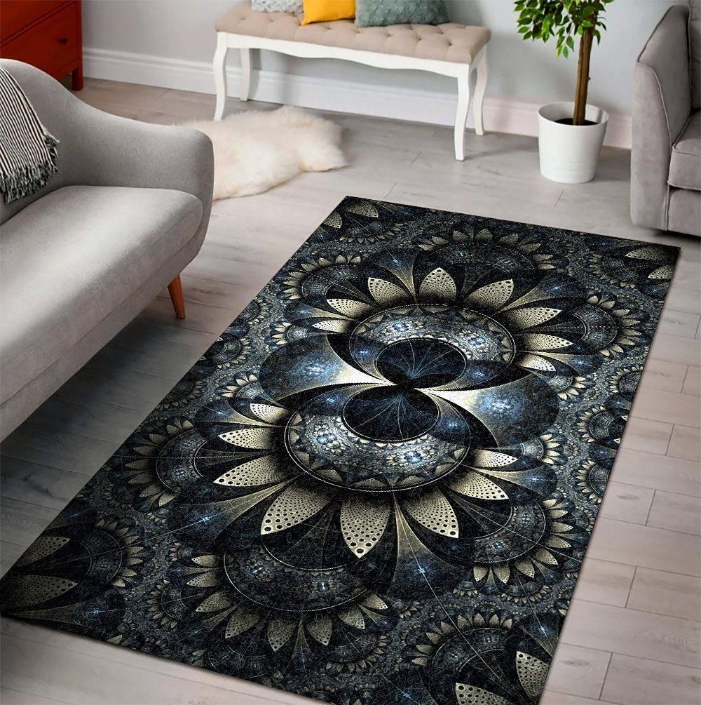 Fractal Rug - Indoor Outdoor Rugs