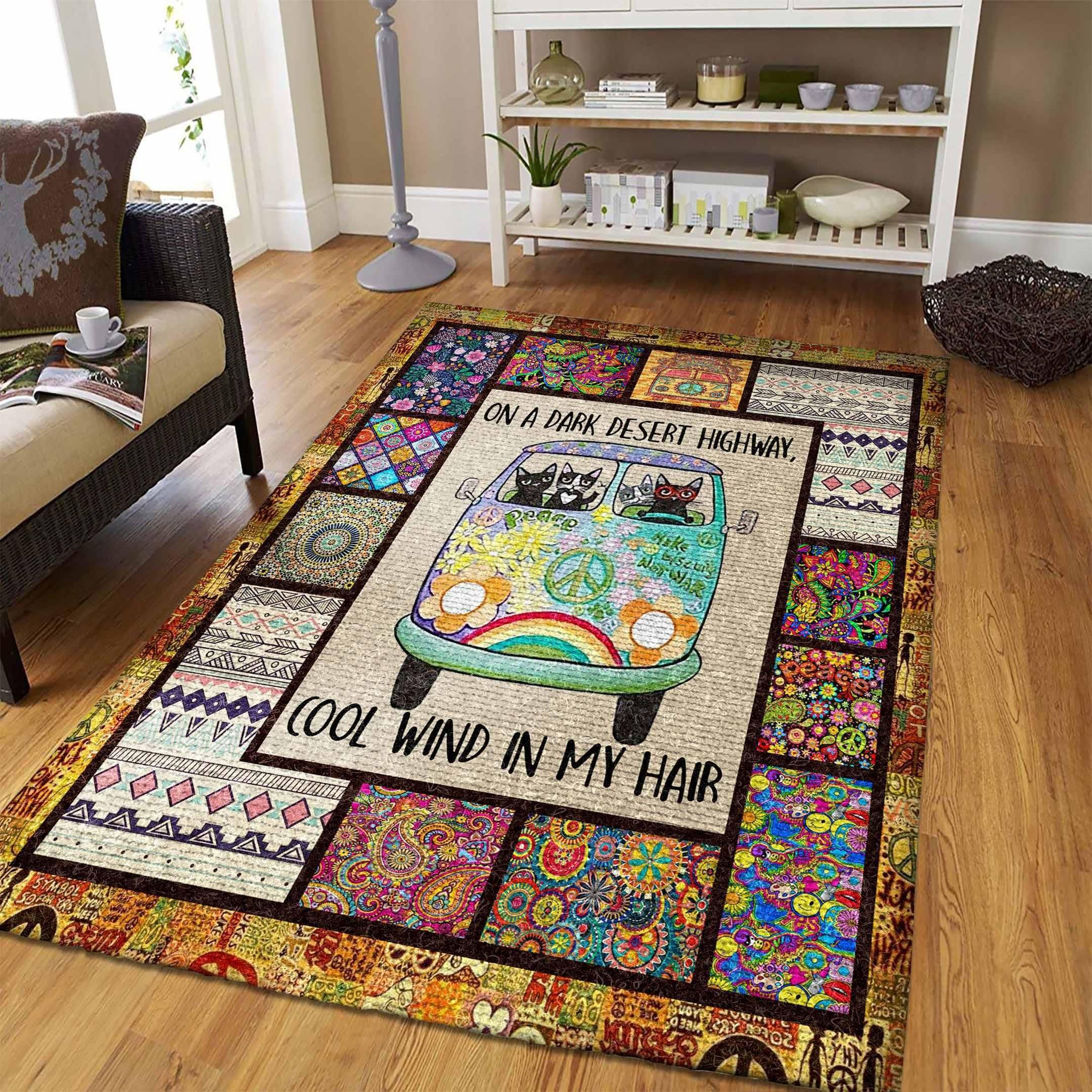 Hippie Rug - Indoor Outdoor Rugs