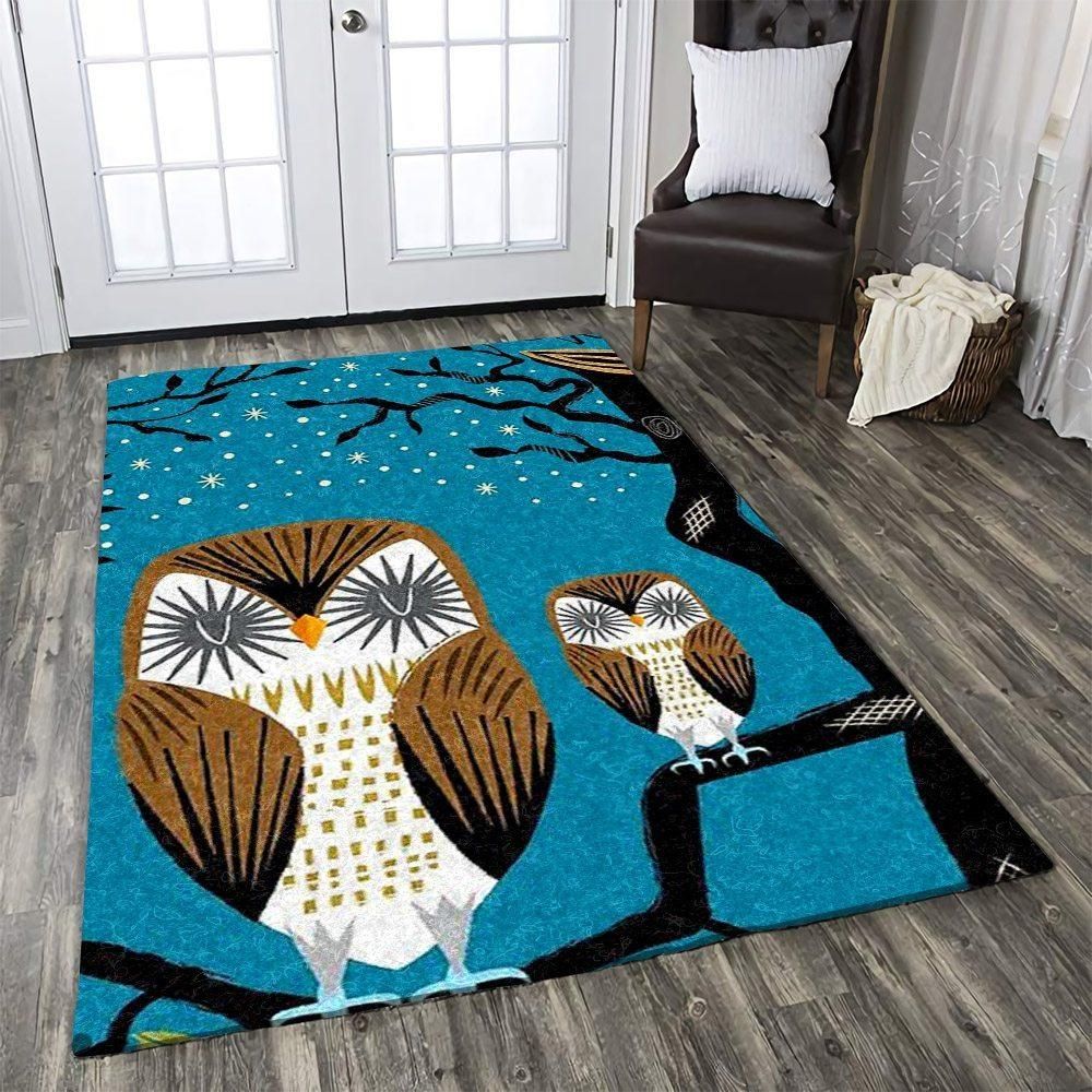 Owl Rug - Indoor Outdoor Rugs