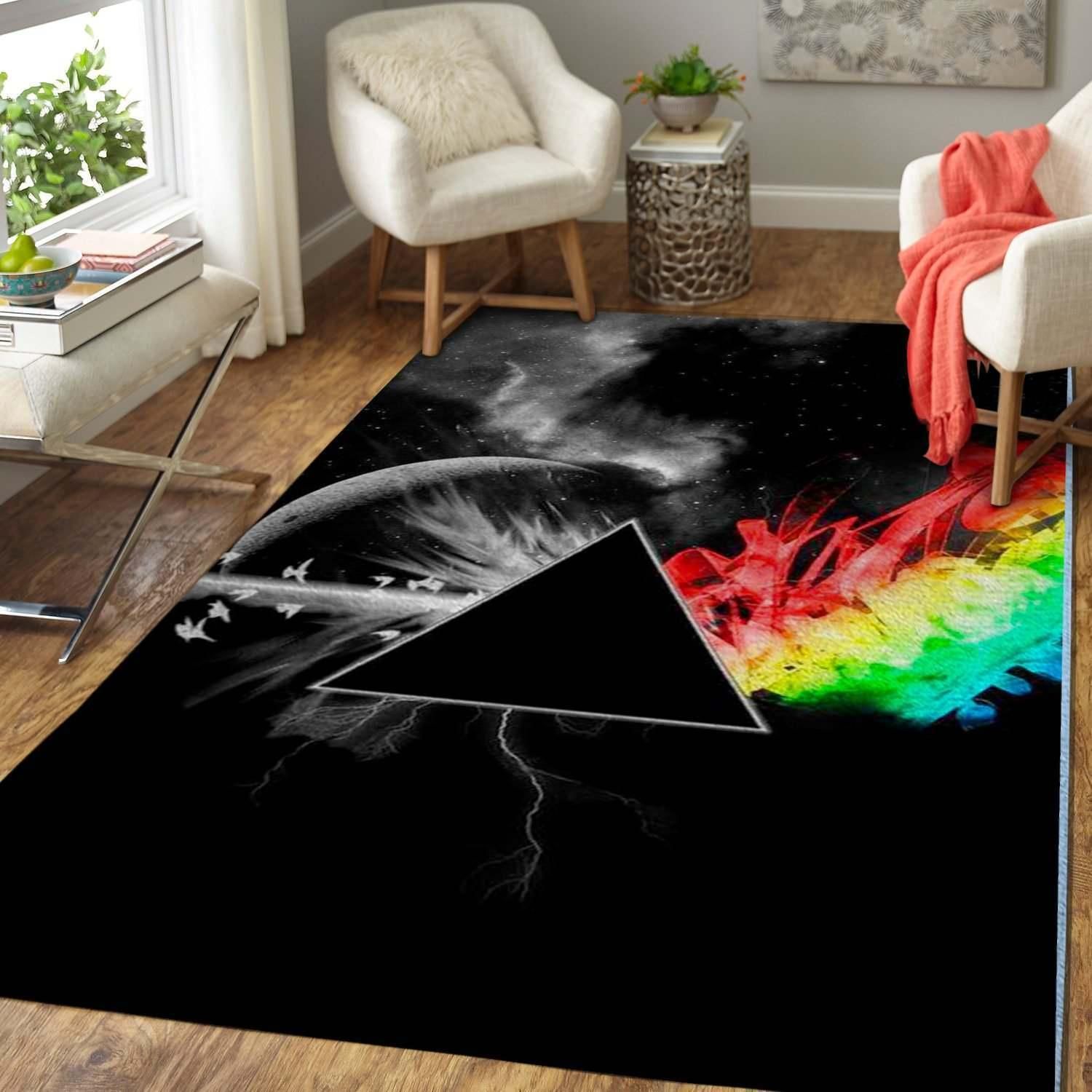 Pink Floyd Area Rug - Indoor Outdoor Rugs