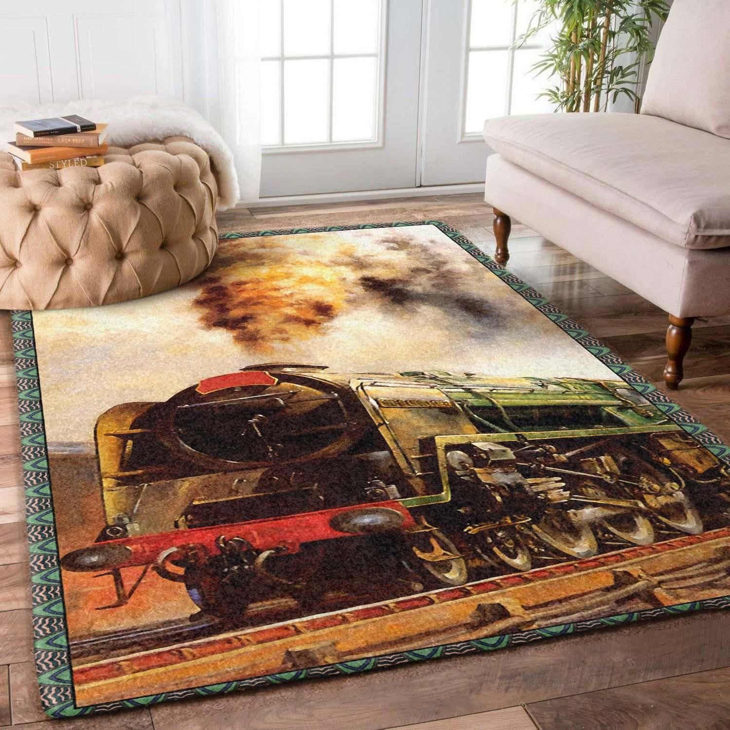 Train Rug - Indoor Outdoor Rugs