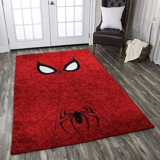 Dc And Marvel Superhero Spiderman Area Rug - Indoor Outdoor Rugs