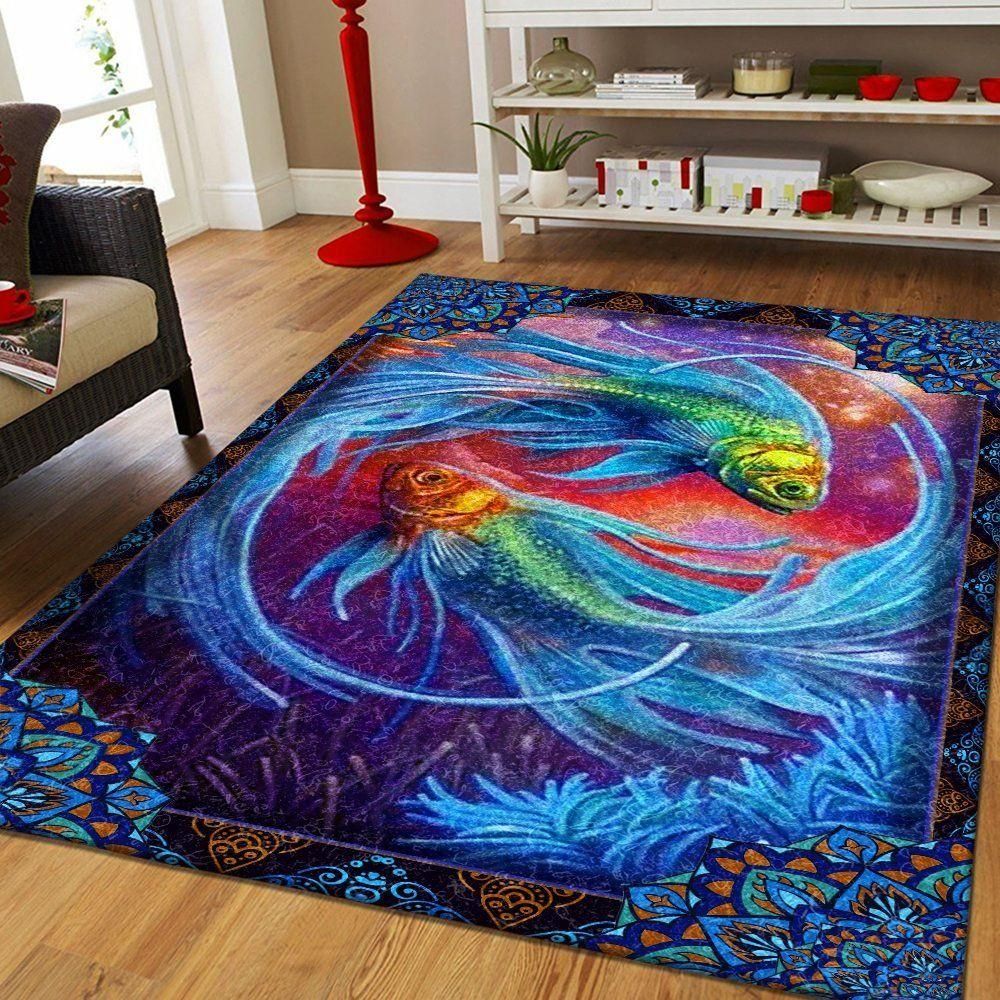 Fish Rug - Indoor Outdoor Rugs