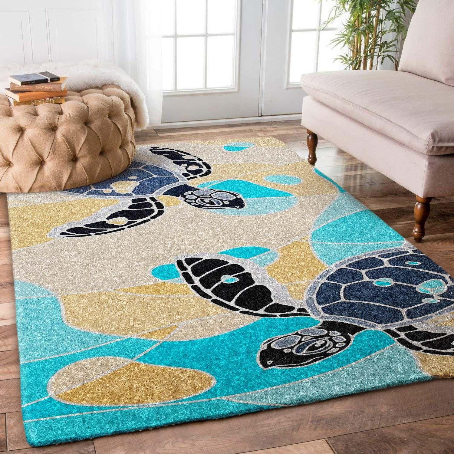 Turtle Rug - Indoor Outdoor Rugs