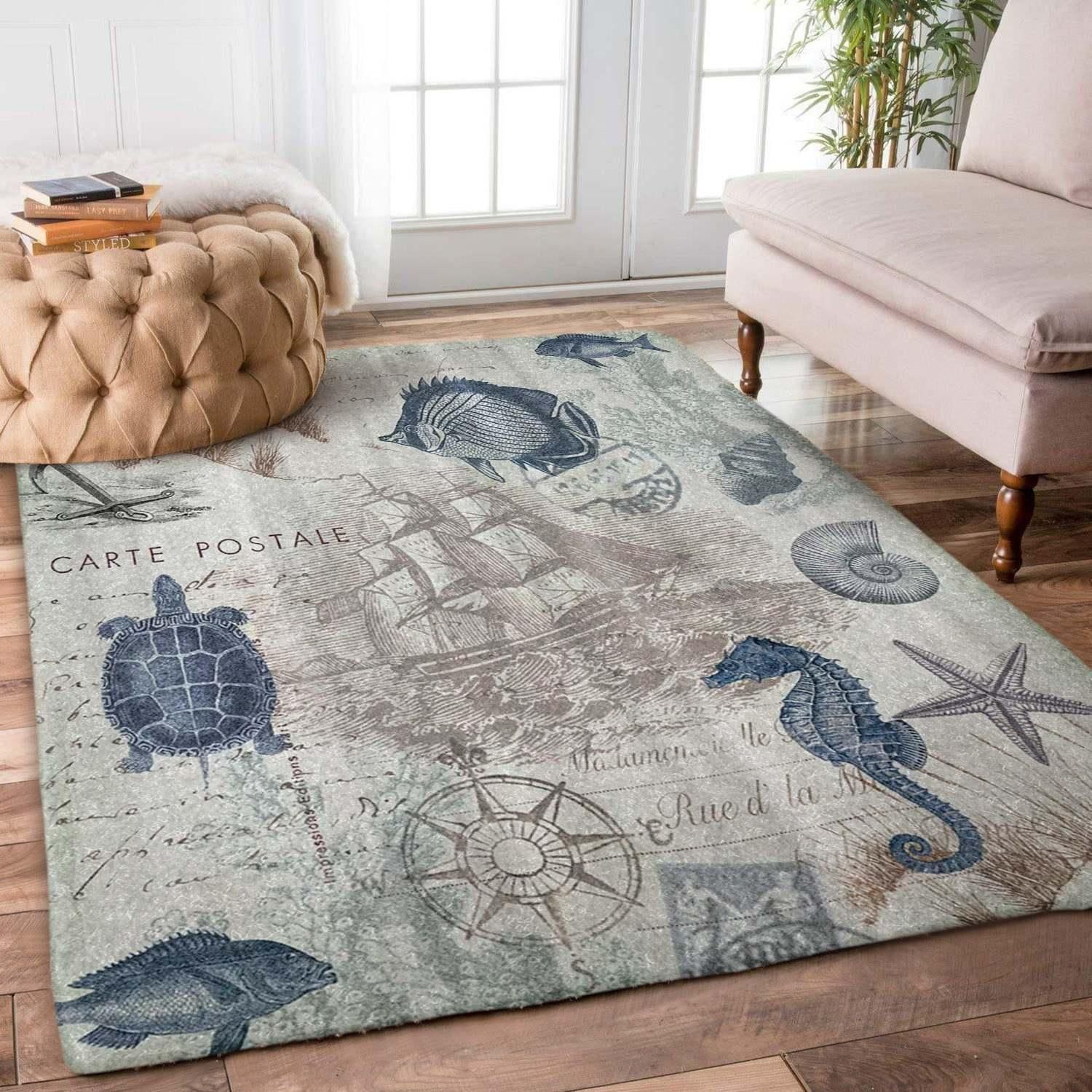 Undersea Rug - Indoor Outdoor Rugs