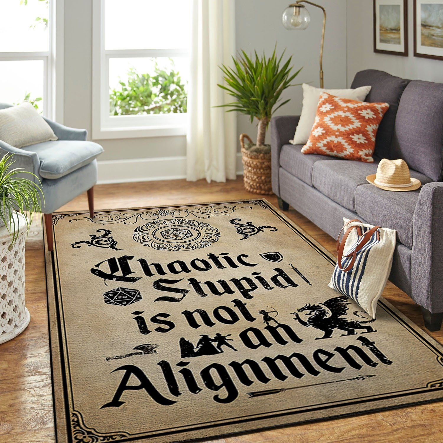 Dungeons Dragons Area Rug - Indoor Outdoor Rugs