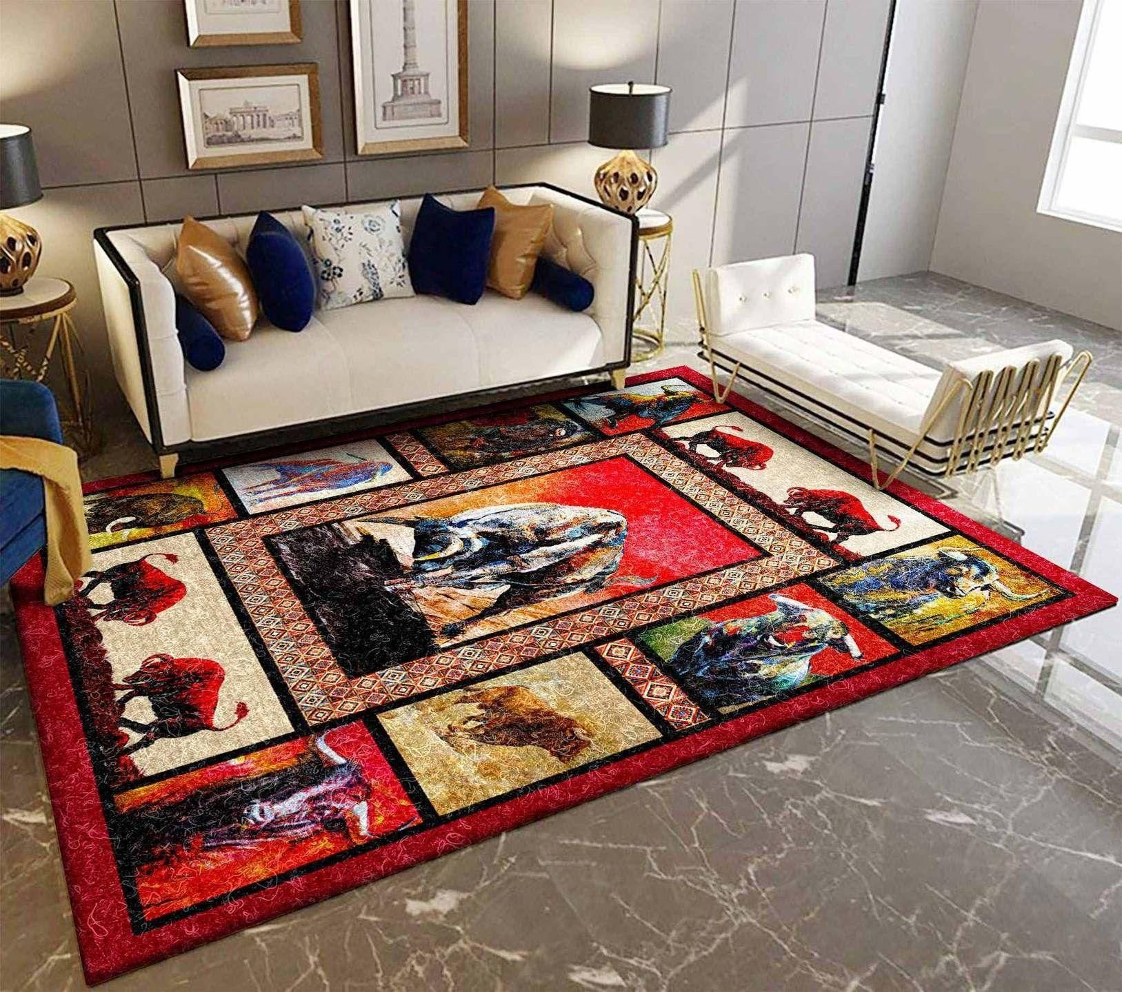 Bull Rug - Indoor Outdoor Rugs