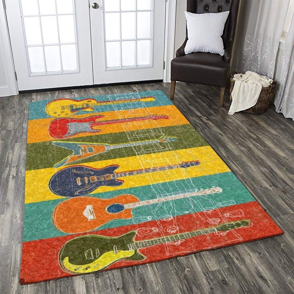 Guitar Rug - Indoor Outdoor Rugs