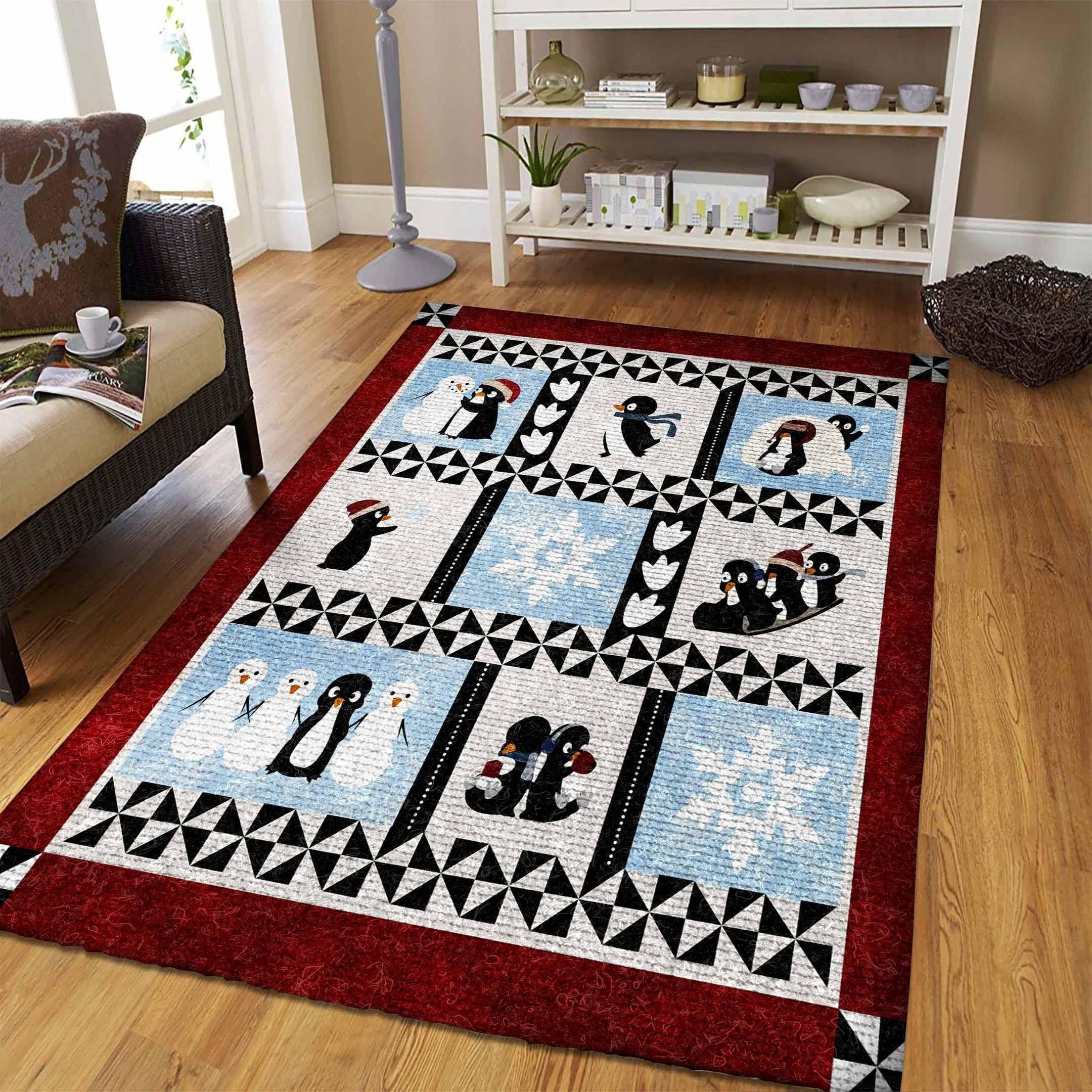 Penguin Rug - Indoor Outdoor Rugs