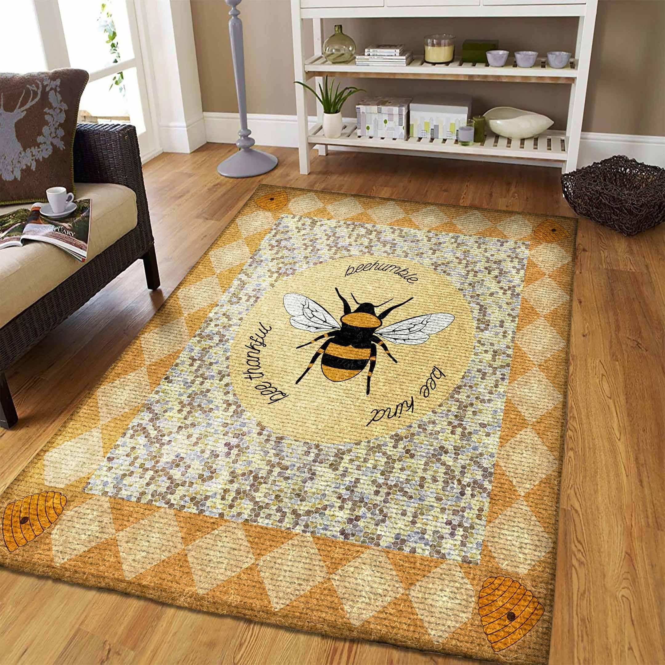 Bee Rug - Indoor Outdoor Rugs