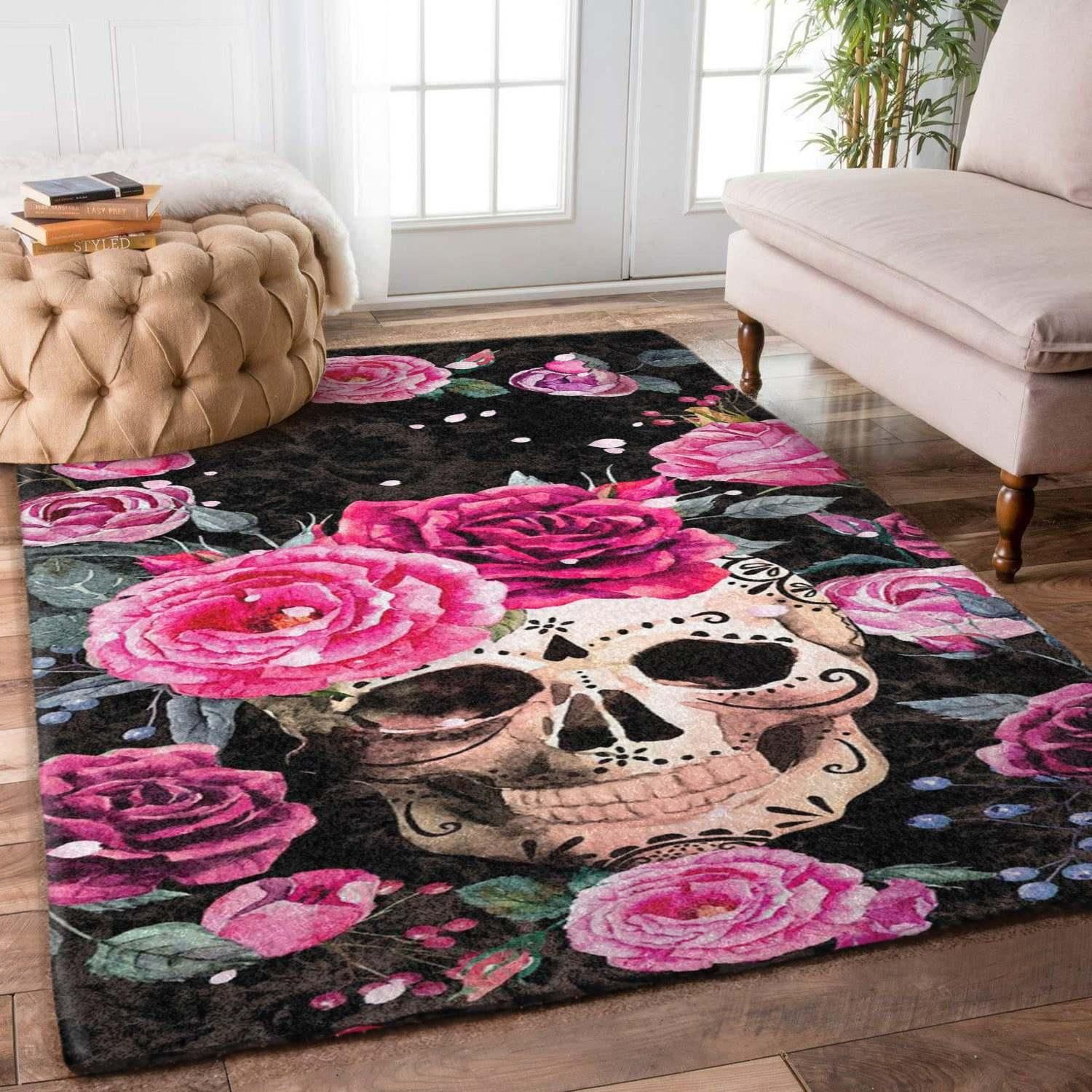 Skull Rug - Indoor Outdoor Rugs