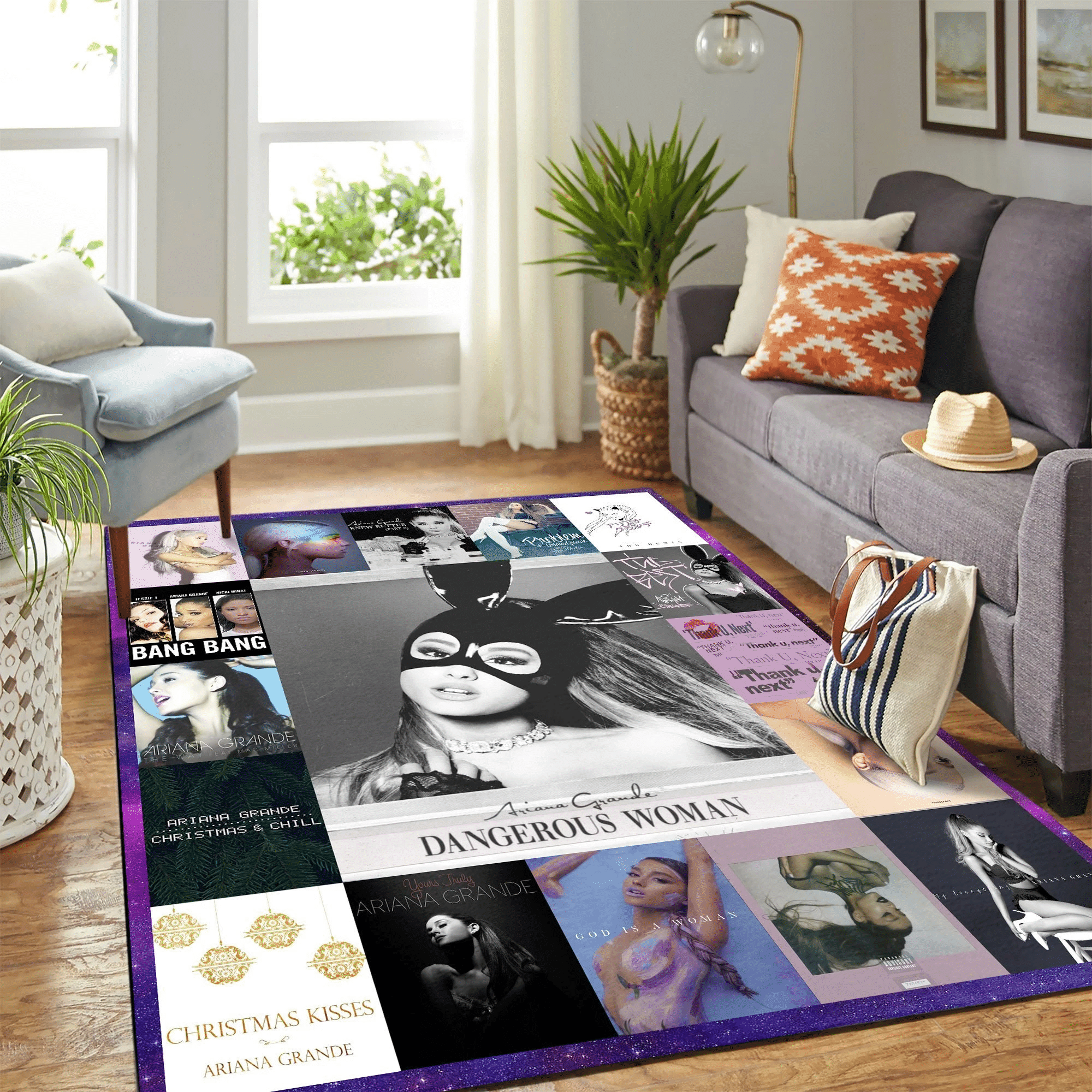 Quilt Ariana Grande Mk Carpet Area Rug - Indoor Outdoor Rugs